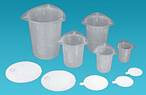 Tri-Stir Disposable Plastic Beakers
