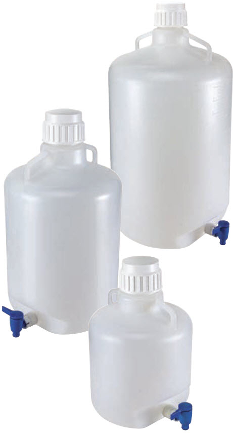 PP Round Carboys with Spigot