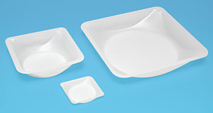 antistatic weighing dishes