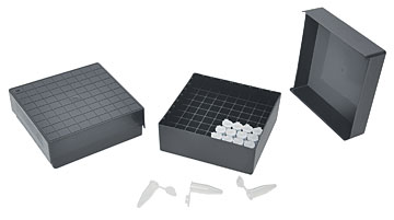 Microcentrifuge Storage Box, black