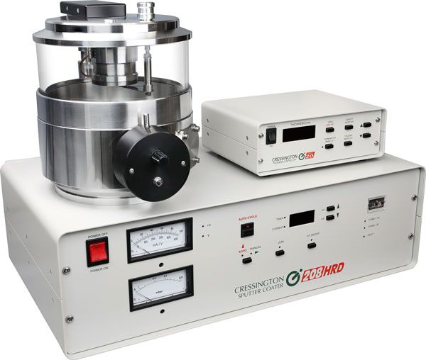 Cressington 208HR-180 High Resolution Sputter Coater for FESEM