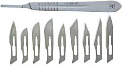 No. 4 Scalpels and Blades