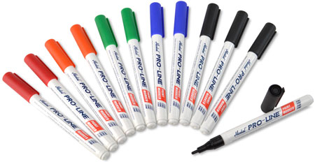 Micronova LabMarker™ IPA-Resistant Fine Tip Pens (Case of 10)