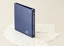 view-pack slide holder with ring binder
