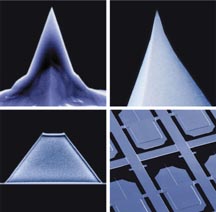 atomic force microscopy afm probe micrograph
