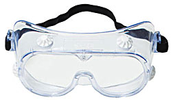 3M splash guard safety goggles