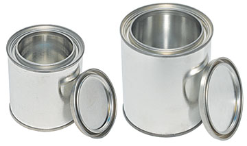 Tin Cans with Lids