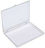 rectangular, thin polystyrene box