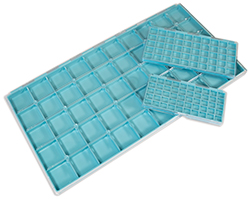 plastic box with 5 compartments