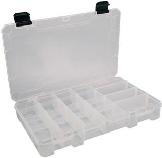 six compartments polypropylene box