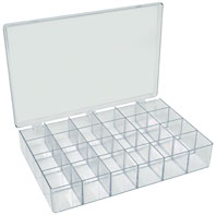 Plastic Styrene Box - 24 compartments