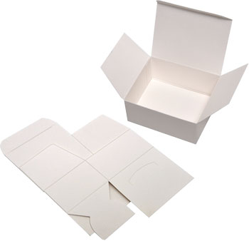 White Folding Box