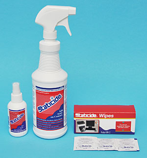 Staticide Antistatic Solution and Wipes