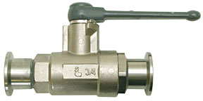 NW/KF 25 2 way ball valve